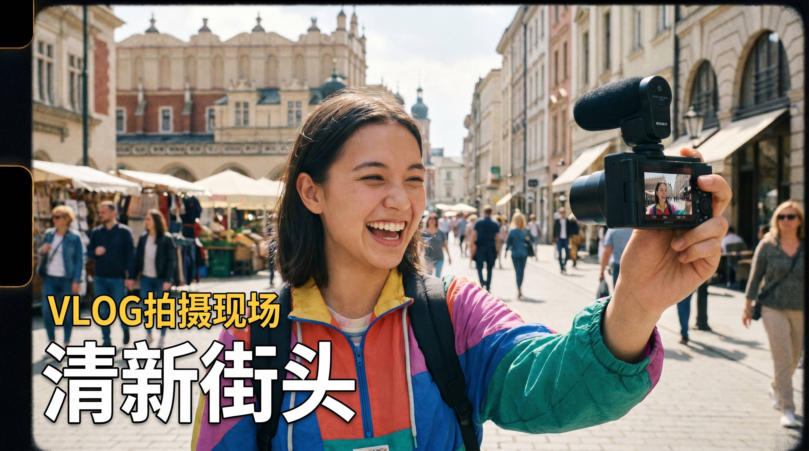 每日大赛视频：城市街头清新VLOG记录生活